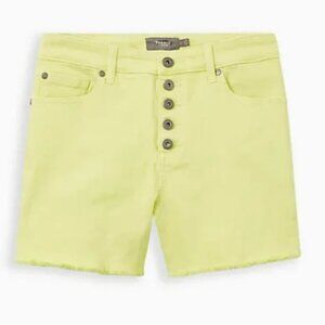 Torrid 5 Inch Vintage Stretch High-Rise Short - Sunny Lime